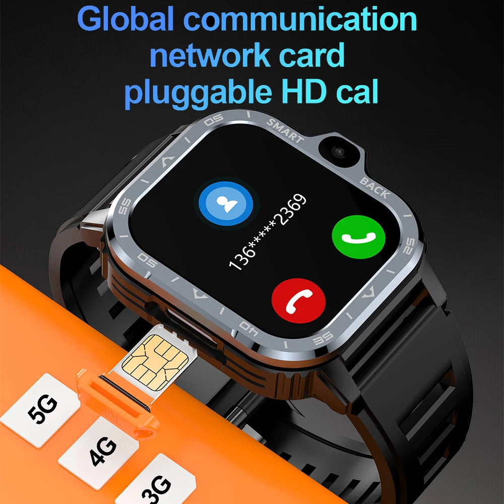 The Omnitrix Exclusive 4G Android Smartwatch with Dual Cameras, SIM Support, GPS, and Play Store Access
