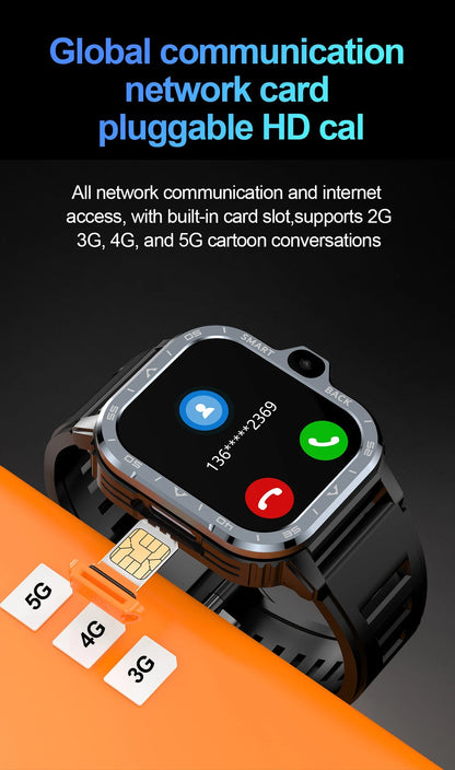 The Omnitrix Exclusive 4G Android Smartwatch with Dual Cameras, SIM Support, GPS, and Play Store Access