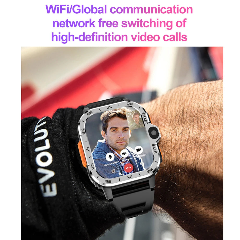 The Omnitrix Exclusive 4G Android Smartwatch with Dual Cameras, SIM Support, GPS, and Play Store Access