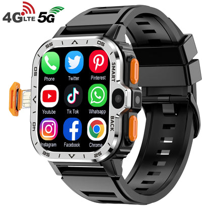 The JustTekk Omnitrix Pro™- The Premium 4G Android Smartwatch With Dual Cameras, GPS & Play Store Access