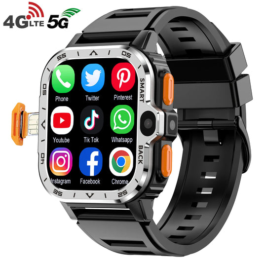 The JustTekk Omnitrix Pro™- The Premium 4G Android Smartwatch With Dual Cameras, GPS & Play Store Access
