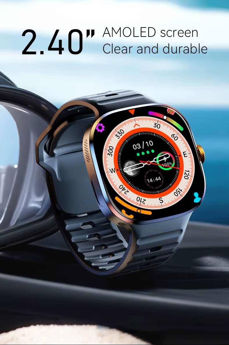 Just Tekk Omnitrix Classic 4G Android Smartwatch with Dual Cameras, SIM Support, GPS, and Play Store Access