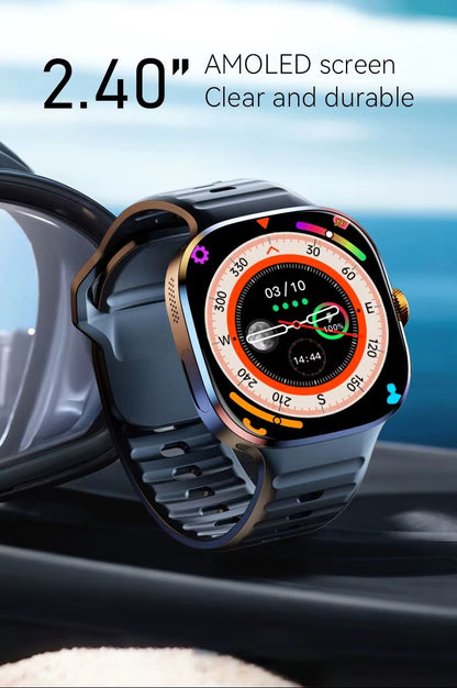 Just Tekk Omnitrix Classic 4G Android Smartwatch with Dual Cameras, SIM Support, GPS, and Play Store Access