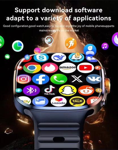 Just Tekk Omnitrix Classic 4G Android Smartwatch with Dual Cameras, SIM Support, GPS, and Play Store Access