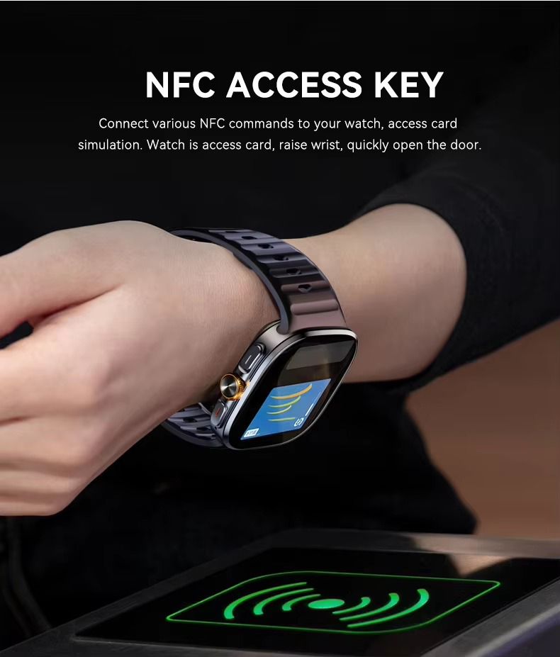 Just Tekk Omnitrix Classic 4G Android Smartwatch with Dual Cameras, SIM Support, GPS, and Play Store Access
