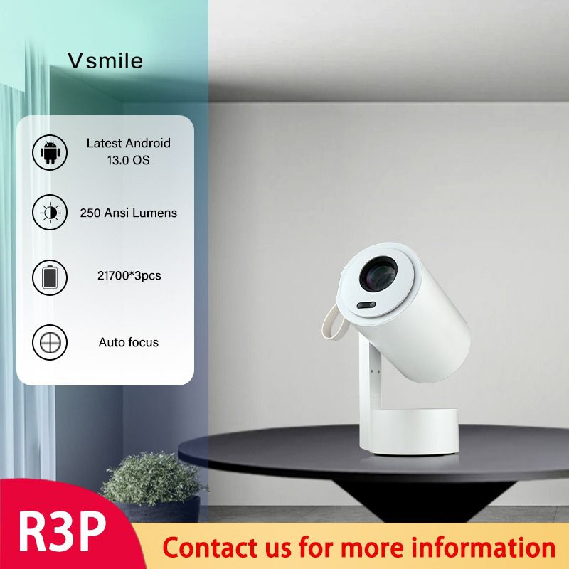 Just Tekk GoView Rechargeable Android Smart Projector
