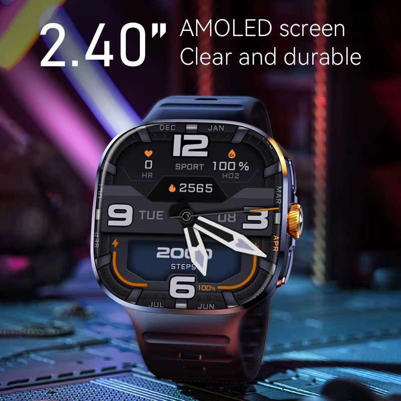Just Tekk Omnitrix Classic 4G Android Smartwatch with Dual Cameras, SIM Support, GPS, and Play Store Access