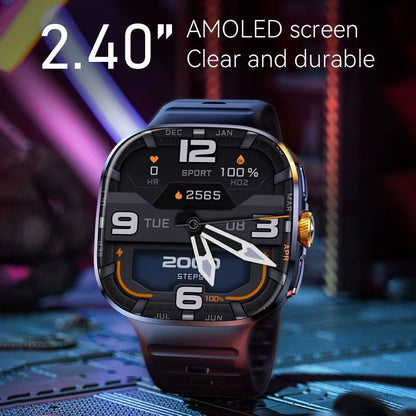Just Tekk Omnitrix Classic 4G Android Smartwatch with Dual Cameras, SIM Support, GPS, and Play Store Access