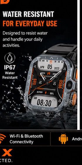 The Budget Beast X 4G Android Smartwatch With Dual Cameras, SIM Support, GPS, and Play Store Access